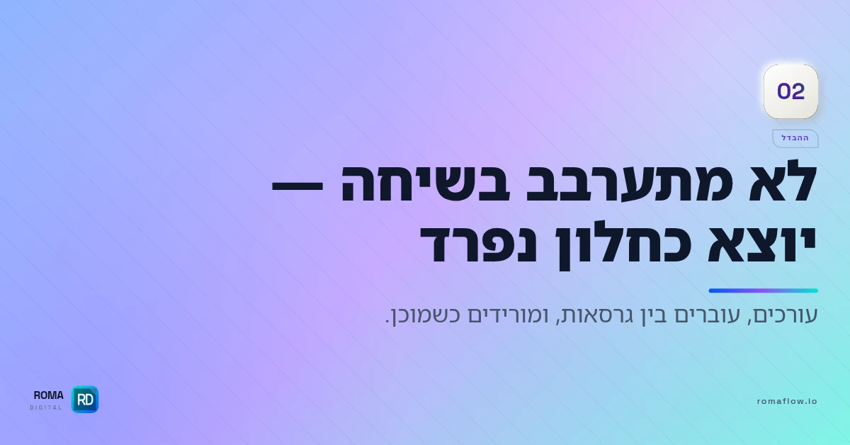 Artifact מול תשובה רגילה