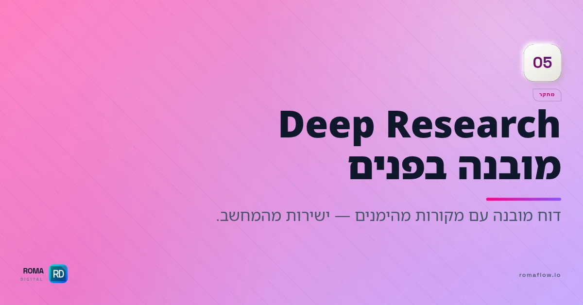 Deep Research בפרפלקסיטי